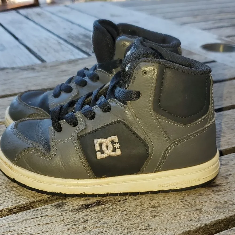DC Black High Tops Toddler 9